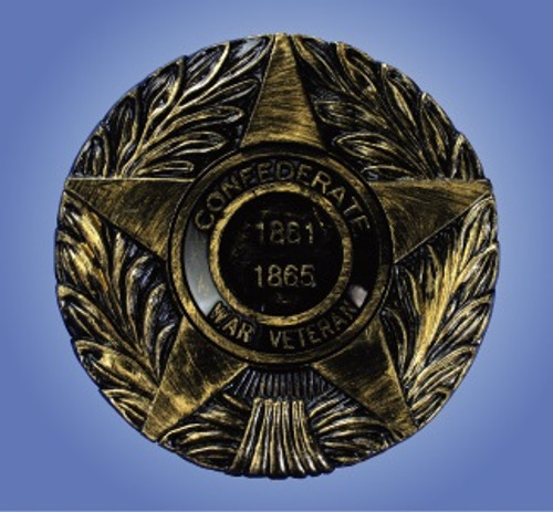Confederate Veteran Thermoplastic Markers with 3/8" x 18" Aluminum Rod