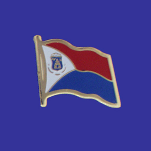 St. Marteen Single Flag Lapel Pin
