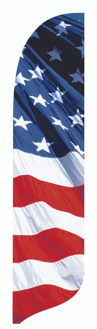 Stars & Stripes (Wavy) Blade Flag