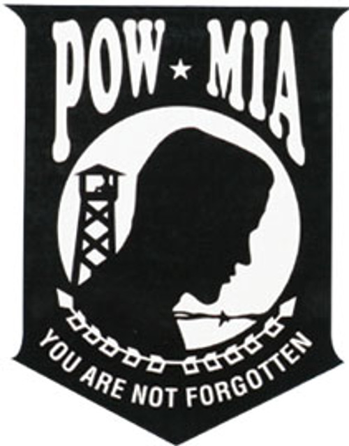 POW/MIA 5" Auto Magnet