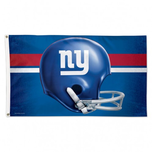 New York Giants (Retro Helmet) - Deluxe 3' x 5' Flag