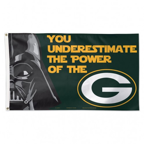 Packers (Darth Vader) - Deluxe 3' x 5' Flag