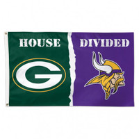 Raiders-49ers (House Divided) - Deluxe 3' x 5' Flag