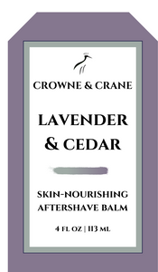 LAVENDER & CEDAR AFTERSHAVE BALM LAVENDER & CEDAR AFTERSHAVE BALM