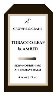 TOBACCO LEAF & AMBER AFTERSHAVE BALM TOBACCO LEAF & AMBER AFTERSHAVE BALM