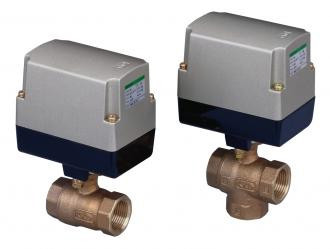 MXBC2, MXGC2 Motorized proportional control 2, 3-port ball valve