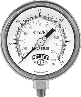 Representative Winters PFP-ZR manufacturer catalog image; ordered configuration is defined by listed specifications