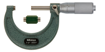 Mitutoyo Mec Mic,  1-2 In, .0001 In FT - 103-136