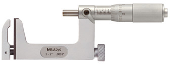 Mitutoyo Mec Mic, Uni, 1-2 In, .0001 In, RS - 117-108