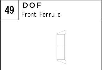 MDOF manufacturer series illustration; representative only. Size, dimensions and finish vary by model.