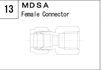 MDSA manufacturer series illustration; representative only. Size, dimensions and finish vary by model.