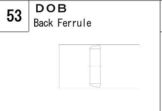 DOB manufacturer series illustration; representative only. Size, dimensions and finish vary by model.