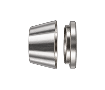 DOS stainless steel compression fitting — representative colored series image; dimensions vary by model.