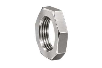 DNN stainless steel compression fitting — representative colored series image; dimensions vary by model.