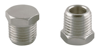 Male External Hex Plug 1/8 BSPT - 3021-1/8