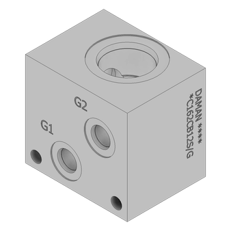 Aluminum Common Cavity Body - AC162CB12S/G