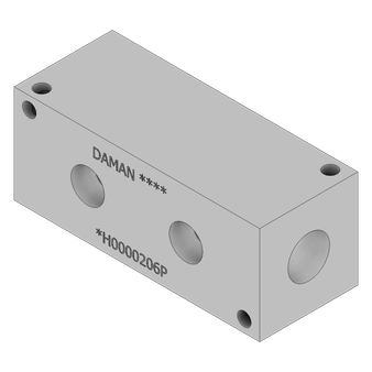 Aluminum Header Block - AH0000206P