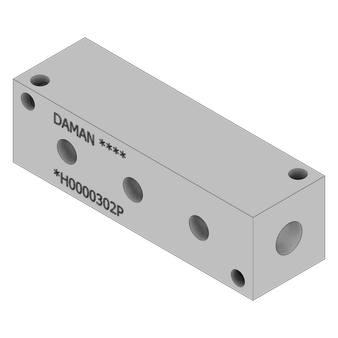 Aluminum Header Block - AH0000302P
