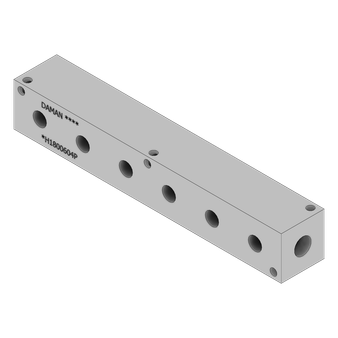 Aluminum Header Block - AH1800604P