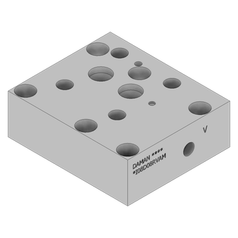 Aluminum Relief Valve Adaptor - AI08D08RVAM
