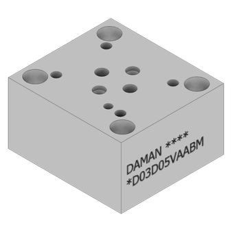 Ductile Valve Adaptor - DD03D05VAABM