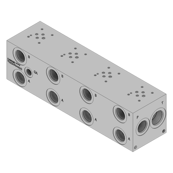 Ductile Valve Manifold - DD03HP044S/S