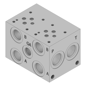 Ductile Valve Manifold - DD03P022S