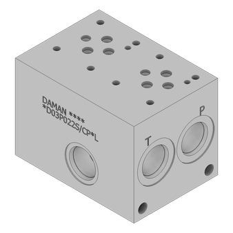 Ductile Valve Manifold - DD03P022S/CPAL