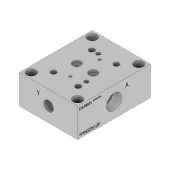 Ductile Valve Subplate - DP06SPS12P
