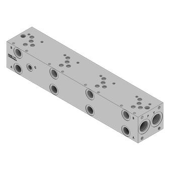 Aluminum FlexMount Manifold - LAD05P045S/G