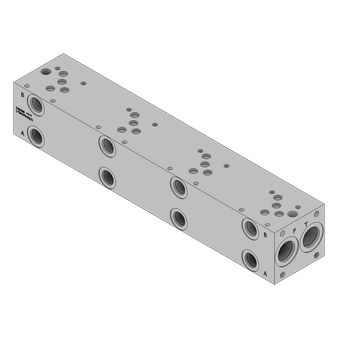 Aluminum FlexMount Manifold - LAD05P045S/S