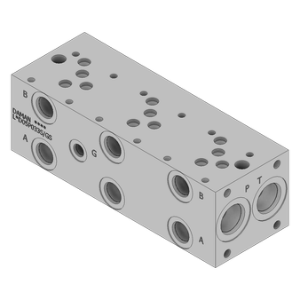Ductile FlexMount Manifold - LDD05P033S/GS
