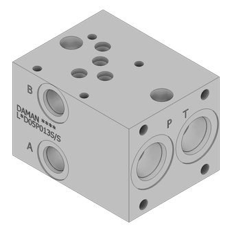 Aluminum FlexMount Manifold - LAD05P013S/S
