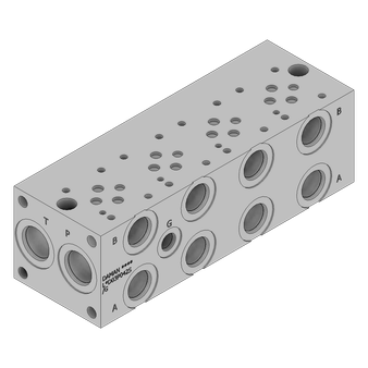 Ductile FlexMount Manifold - LDD03P042S/G