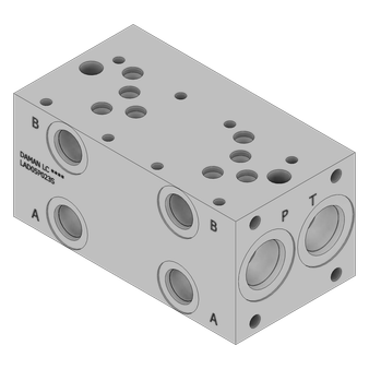 Aluminum FlexMount Manifold - LAD05P023S