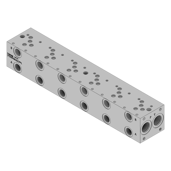 Ductile FlexMount Manifold - LDD05P063S/CPBL