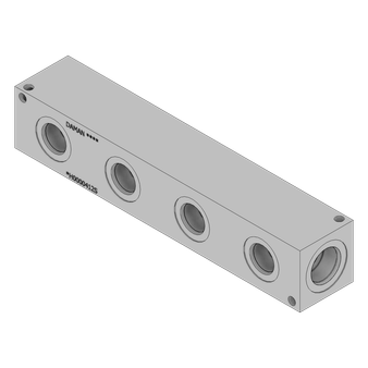 17-4 H1150 Stainless Header Block - SH0000412S