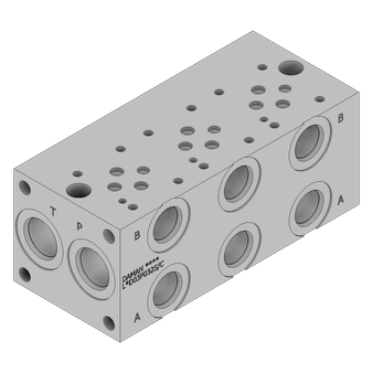 Ductile FlexMount Manifold - LDD03P032S/C
