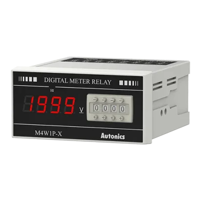 Autonics M4Y, M5W, M4W, M4M (Voltmeter) Series M4W1P-DV-XX