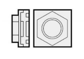 CKD pipe adaptor family illustration; bracket and configuration vary by model