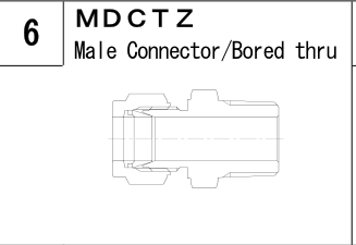MDCTZ manufacturer series illustration; representative only. Size, dimensions and finish vary by model.