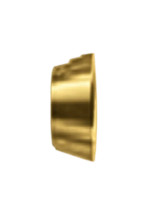 DOF brass compression fitting — representative colored series image; dimensions vary by model.