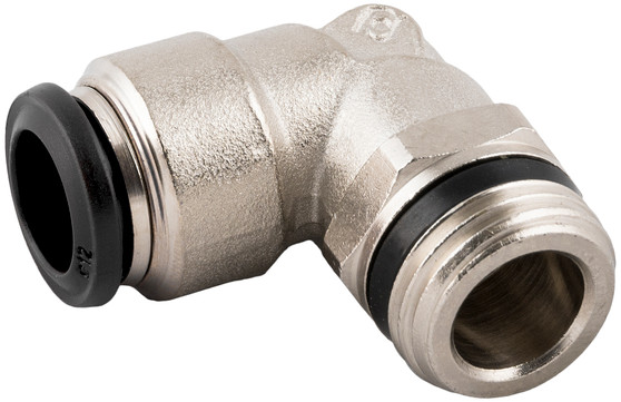 Male Swivel Elbow 4mm (5/32") Tube x 1/8" Swift-Fit - 50110N-4-1/8