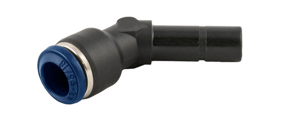 Composite 45 Degree Plug In Elbow 5/32" (4mm) Tube x 5/32" (4mm) Stud - 85160-53
