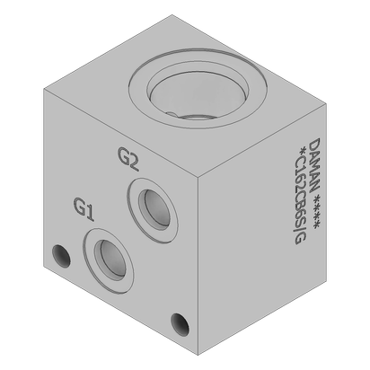 Aluminum Common Cavity Body - AC162CB6S/G