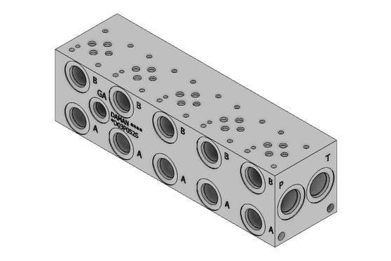 Aluminum Valve Manifold - AD03P052S