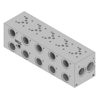 Aluminum Valve Manifold - AD05JP053S/C