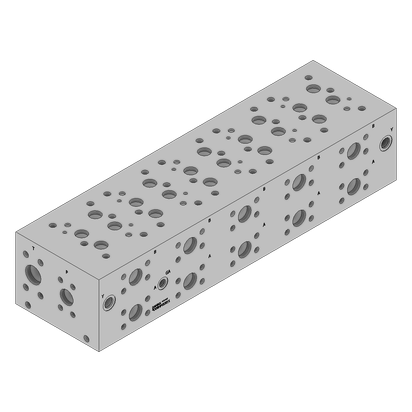 Aluminum Valve Manifold - AD08HP055F/1
