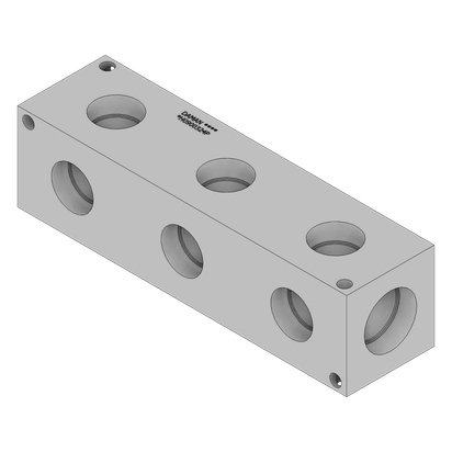 Aluminum Header Block - AH0900324P
