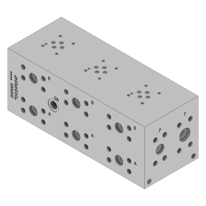 Ductile Valve Manifold - DD03HP034F